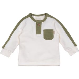 B.E.S.S. - Shirt Pocket - Off White - maat 80