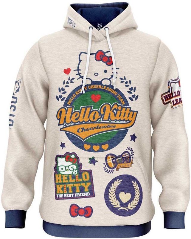 Otso Hello Kitty Cheerleading Sweatshirt Beige L Vrouw