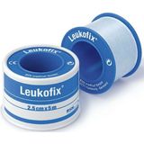 Leukofix - Hechtpleister - Transparant - Geperforeerd Polyethyleen - 5m x 2,5cm