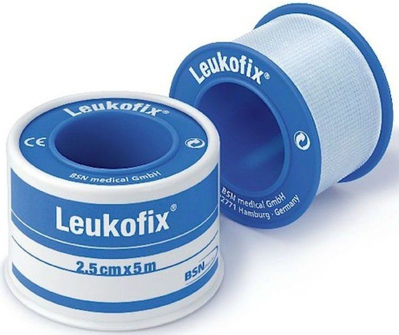 Leukofix - Hechtpleister - Transparant - Geperforeerd Polyethyleen - 5m x 2,5cm