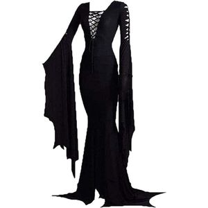 Halloween kostuum dames sexy - Verkleedkleding vrouw - Halloween outfit - Sexy heks kostuum - Party kleding - Carnaval - Nachtfeest - Verleiding - Cosplay outfit - Dames kostuum Halloween