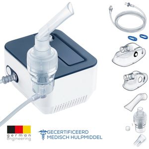 Beurer IH 16 - Inhalator - Compact - Voor Kinderen & Volwassenen - Persluchttechnologie - Incl. Maskers & Accessoires
