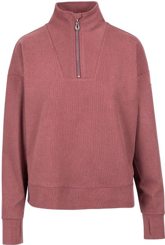 Trespass Damen Longsleeve Happen- Female Casual Top Rose Tone Marl-S