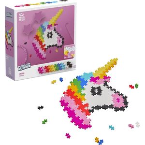 Plus-Plus - Puzzle By Number - Unicorn - Constructiespeelgoed - Set Met Bouwstenen - 250 Delige Bouwset - Bouwspeelgoed - Vanaf 5 Jaar