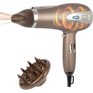 Haardroger - Ionische Haardroger - Föhn - Krullen - Anti Pluis