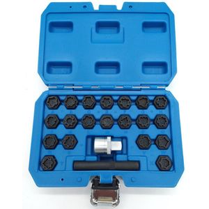 22-delige Dopsleutelset Antidiefstal Velgen AUDI