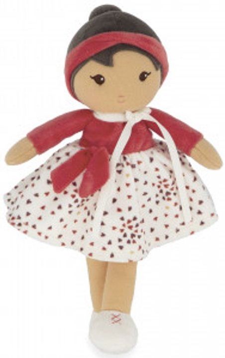 Kaloo - Émilie - Lappenpop - Rood - Stof - 25 cm