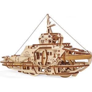 Ugears Houten Modelbouw - Sleepboot