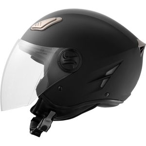 3/4-Gezichtsmotorhelm, ABS & Hoge Dichtheid, met Bluetooth, Verwisselbare Lens, voor Tieners en Volwassenen