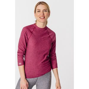 Damart - Dames-T-shirt met ronde hals comfort Thermolactyl 3 - Vrouwen - Roze - 42-44 (M)