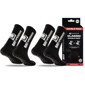 Tapedesign - Classic - Gripsokken - 2 Paar - Antislip voor Voetbal en Sport