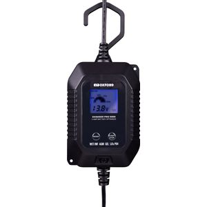 Oxford acculader met display - Auto - Camper - Scooter - Motorfiets - ATV - Quad – Boot - ook Lithium accu`s !