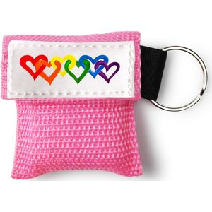 Kiss of Life - Beademingsmasker - Rainbow Love - Roze