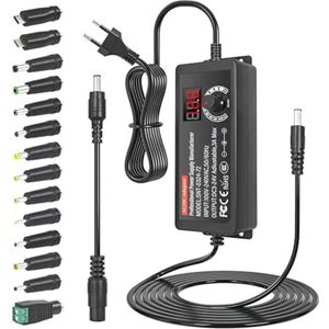 Universele instelbare voeding 3A 72W voor huishoudelijke elektronica
