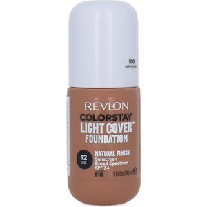 Revlon Colorstay Light Cover Foundation - 510 Cappuccino (SPF 34)
