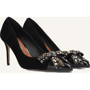 Kurt Geiger - Belgravia Stud Bow - Hakken - Zwart