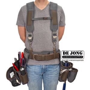 Estwing - 13-Pocket Framer's Tool Rig - Gereedschapsgordel - Duurzame Constructie - Verkoelende Mesh Gewatteerde Bretels