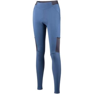 Nalini - Fietsbroek lang - Wielrenbroek - Dames - Zonder bretels - ADVENTURES LADY TIGHT - DEEP BLUE - XXL