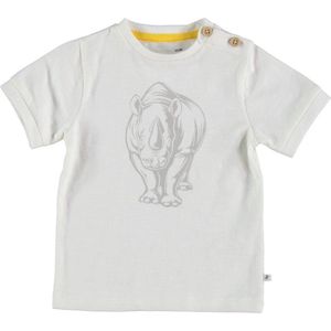 Ducky Beau-Baby Boys Shortsleeve-Cloud dancer-Off white