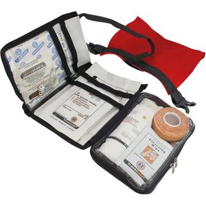 Travelsafe 43-delige EHBO-set Globe Waterproof rood