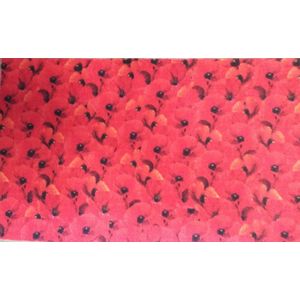 FOTAPIJT - Badmat - Bedrukte deurmat - Binnen - Termo Antislip - 50x80 cm - 6 mm - Wasbaar - Polyamide