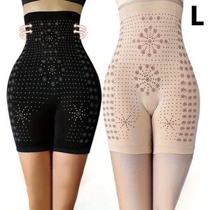 Karma 2 stuks Dames Elastische Hoge Taille Body Shaping Binnenste Body Shaper Riem Ondergoed Taille Training Yoga Gym Oefening voor Vier Seizoenen maat L