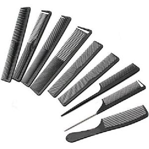 kammen set -Professionele stylingkammenset , 9 stuk