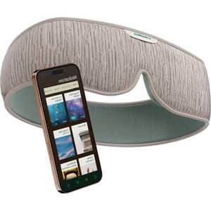 Slaapmasker Bluetooth Draadloze Slaapkoptelefoon - Geluidstherapie Hypnotische Verhalen - Witte Ruis - Verstelbare Hoofdband