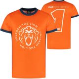 Max Verstappen - Unleash The Lion - Sportshirt - Oranje