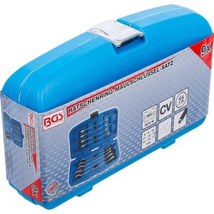 BGS - Ratelring-steeksleutelset - 8 - 17 mm - 9 delig