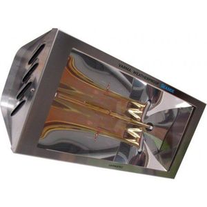 Garage / loods / bedrijfshal / schuur verwarming Helios 2000 Watt EH2000W2SS