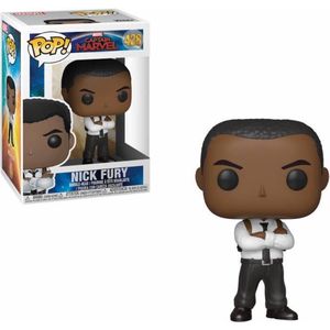 FUNKO Pop! Vinyl: Captain Marvel - Nick Fury (Suit) Verzamelfiguur Volwassenen en kinderen