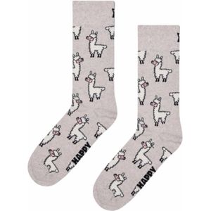 Happy Socks - Llama - Huissokken - Grey