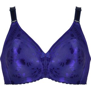 Naturana Minimizer met bloemenpatroon 80D - Galaxy Violet