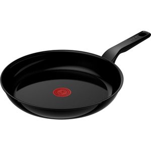 Tefal Renew Black Koekenpan 28cm - Duurzaam koken met keramische coating - Eenvoudig schoon te maken