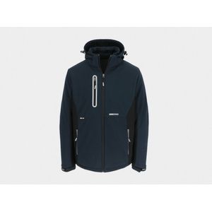 Herock Taris Softshell Jas Navy/Zwart XL