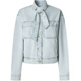 Pepe Jeans - PL4024330 - Jas - Lichtblauw - Casual - Katoen - Denim