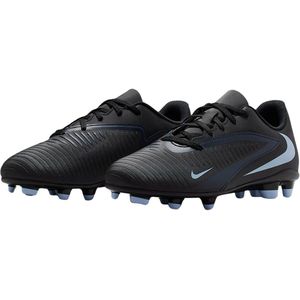 Nike - Phantom 6 Low Club - Voetbalschoenen - Zwart Lichtblauw - Kids