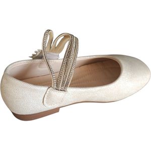 Kinder feest schoen licht beige, maat 29
