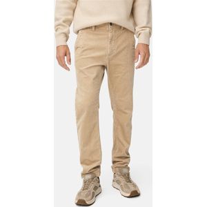 camel active Regular fit chino broek van corduroy - Maat menswear-34/34 - Beige