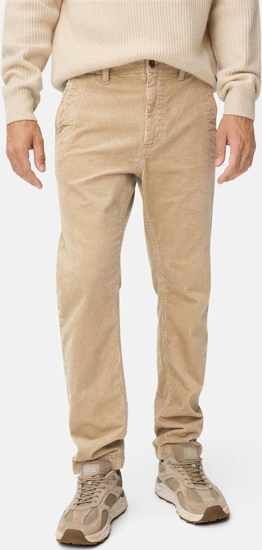 camel active Regular fit chino broek van corduroy - Maat menswear-34/34 - Beige