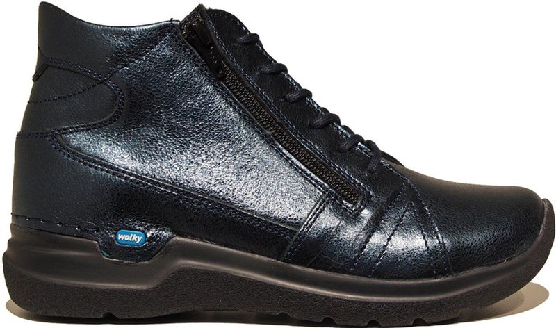 Wolky - 06606 - Veterschoenen - Blauw