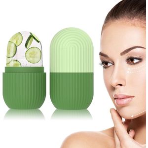 Gekoelde Gezichtsmassageroller | Verbetert gezichtscontouren | Anti-aging & rimpelvermindering | Donkere kringen | Hypoallergeen & Natuurlijk