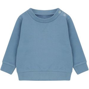 Larkwood - Sustainable Fashion Baby Sweater - Stone Blue maat 24/36 Monate