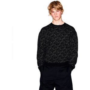 AIX Armani Exchange - XM001330AF16916FC - Logo Trui - Zwart - Polyester