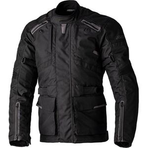 RST Endurance Ce Mens Textile Jacket Black Black 40 - Maat - Jas