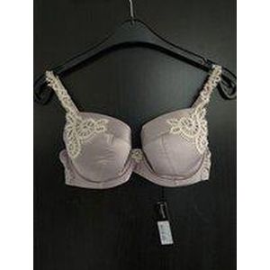 Panache Masquerade Lingerie Amira BH - padded plunge bh - elderberry - maat E80