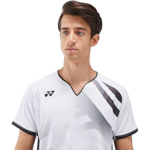 Yonex men's crew neck shirt 10566EX - wit / zwart - maat M