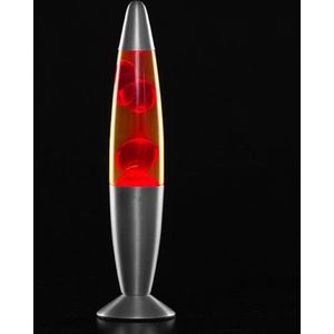 Luxiqo® Lavalamp Rood - Kinderkamer Lamp - Kinderlamp - 25W - Magma Lavalamp - Lavalampen - Lava - 34 cm