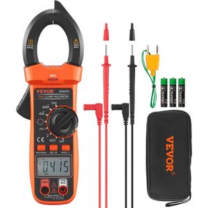 Stroomtang - Multimeter - 5999 Tellen - Contactloos - 600A - Voltmeter